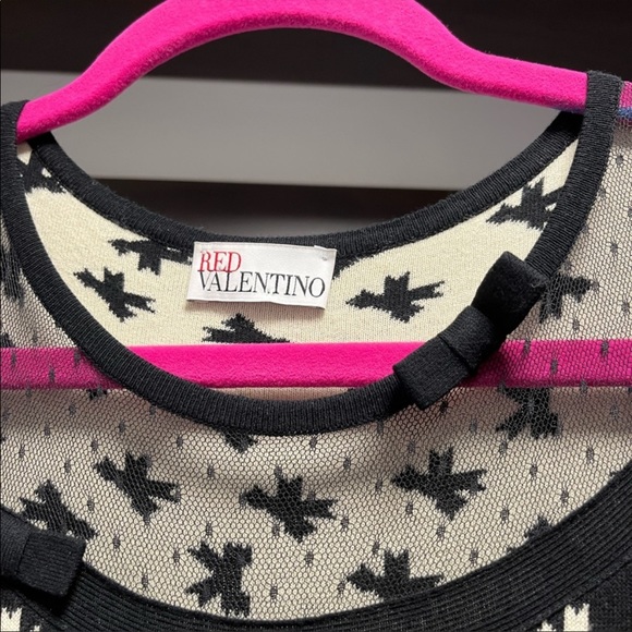 RED Valentino Knit Mini Dress - Picture 4 of 4
